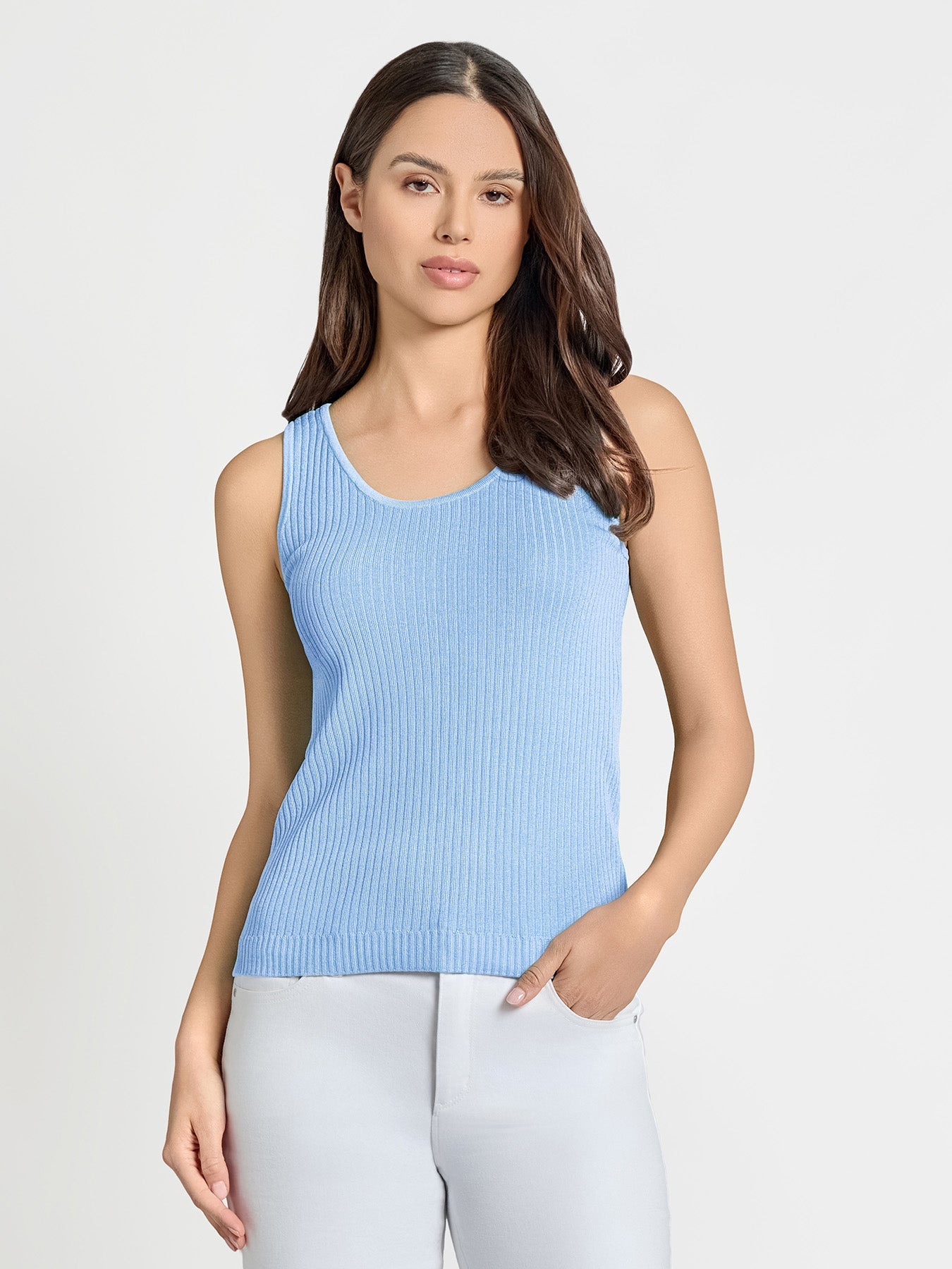 Sutton Scoop Neck Tank Top