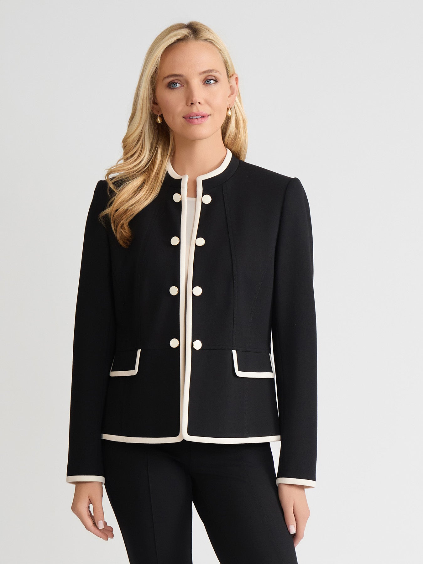 Open Front Jacket, Modern Compression