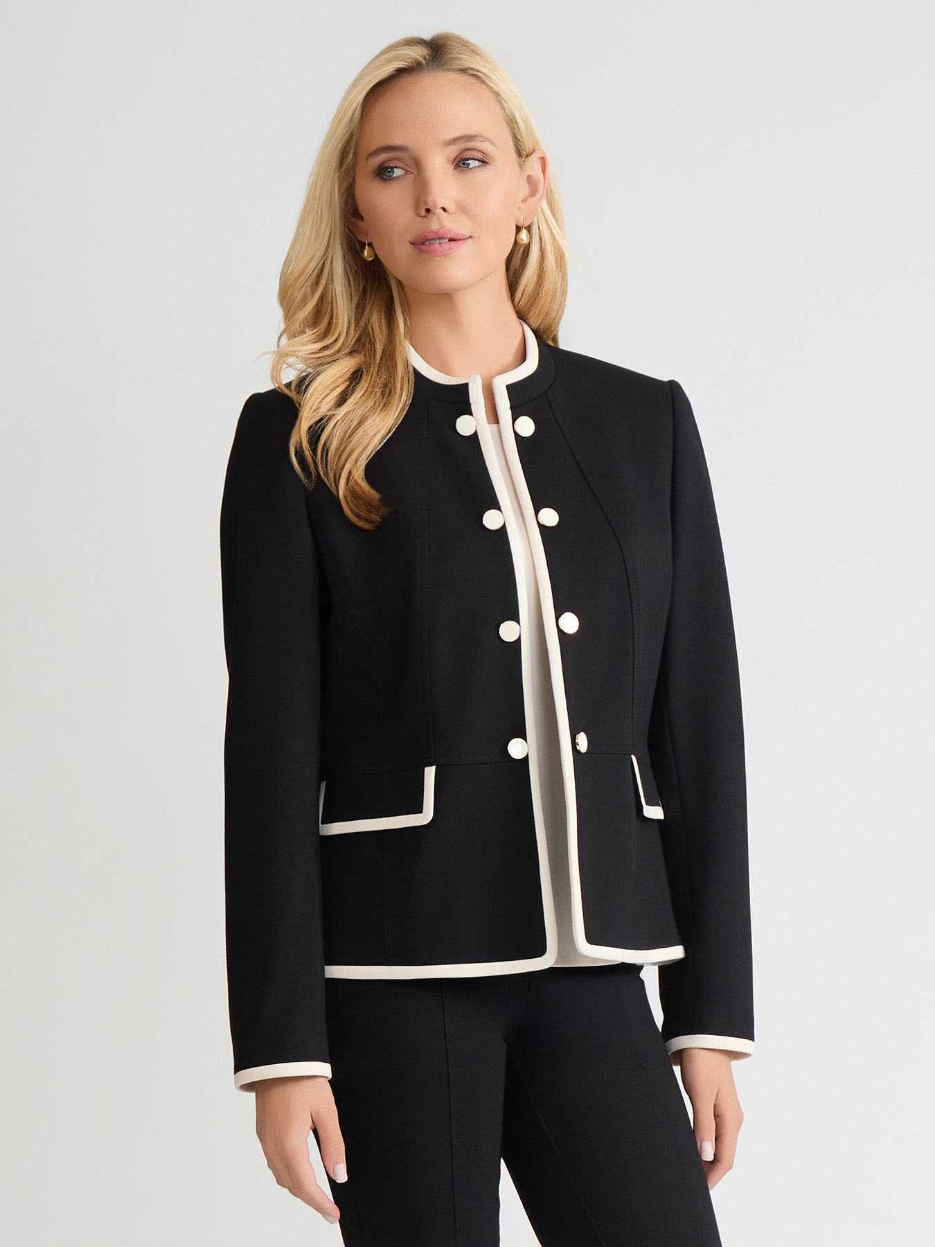 Open Front Jacket, Modern Compression