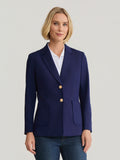 Two Button Notch Collar Jacket, Modern Compression