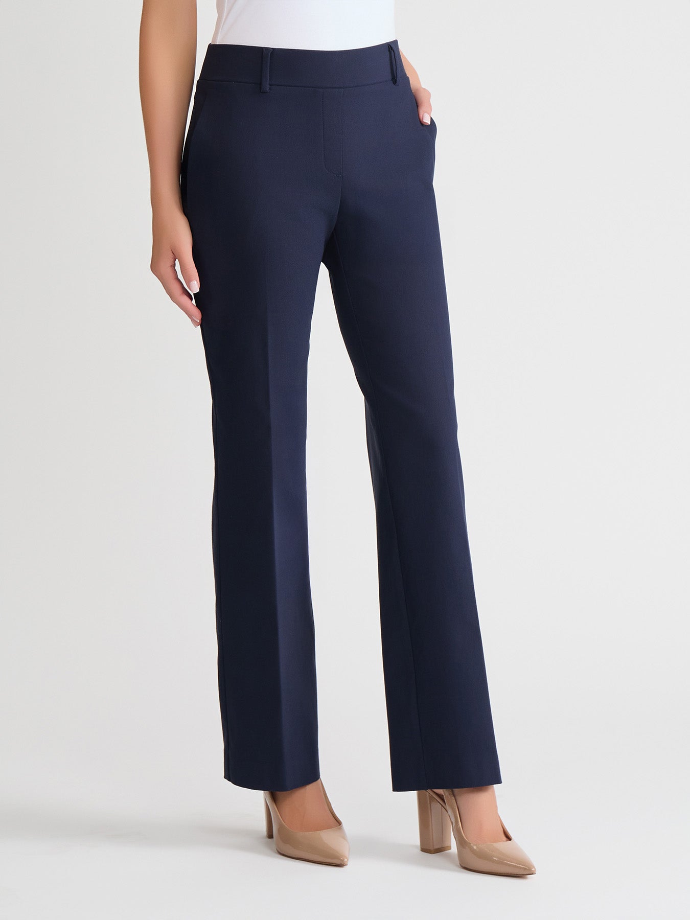 Pull-On Slash Pocket Trouser, Stretch Twill