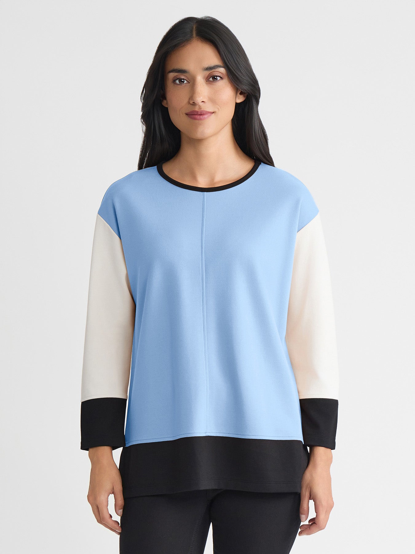 Seam Detail Dolman Tunic
