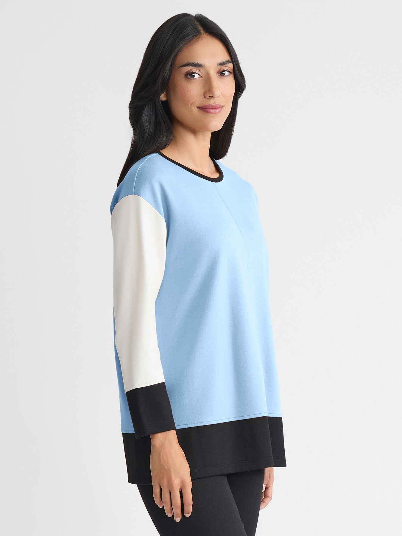 Petite Seam Detail Dolman Tunic