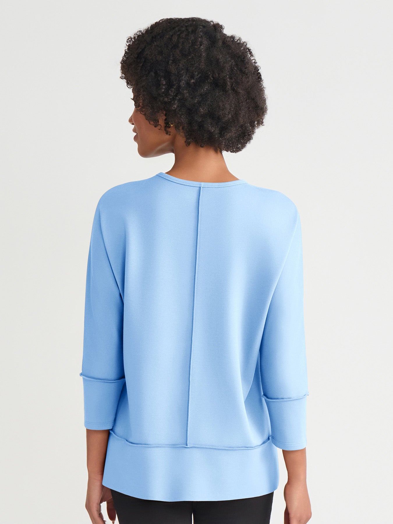 Petite Seam Detail Dolman Tunic